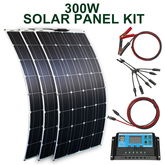 Kit panel solar flexible